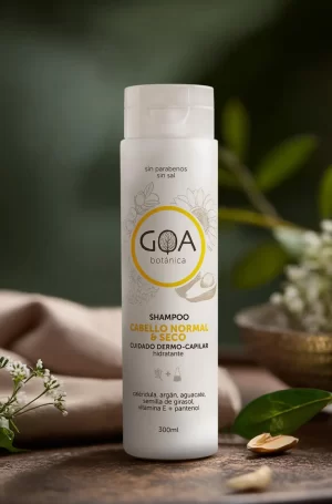 Shampoo dermocapilar cabello normal y seco